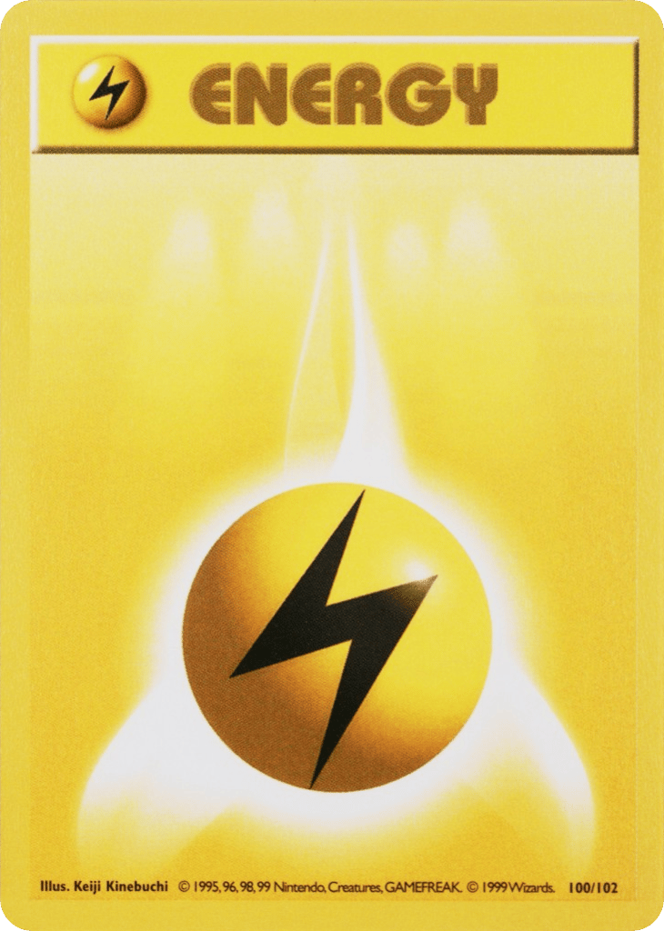 Lightning Energy — Base #100 / 102