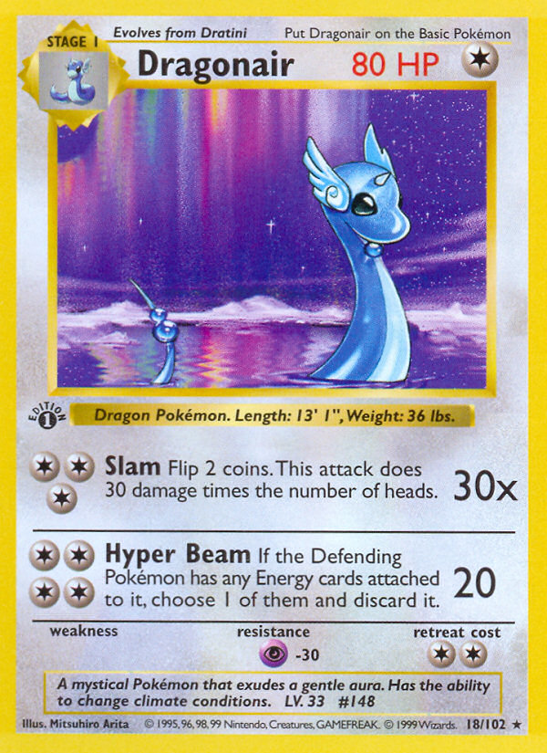 Dragonair — Base #018 / 102