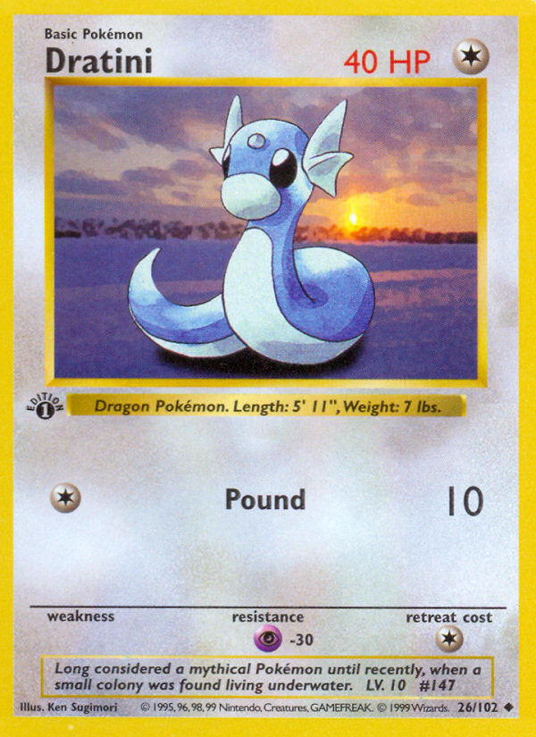 Dratini — Base #026 / 102