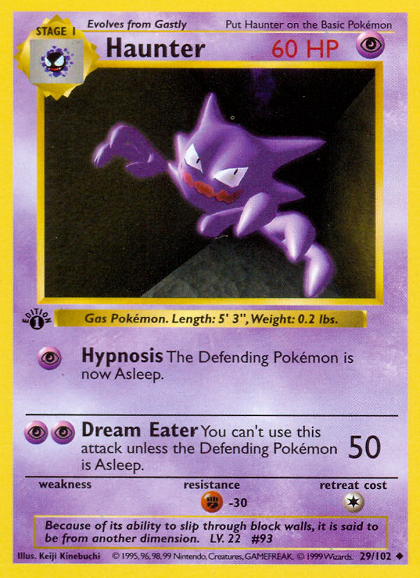 Haunter — Base #029 / 102