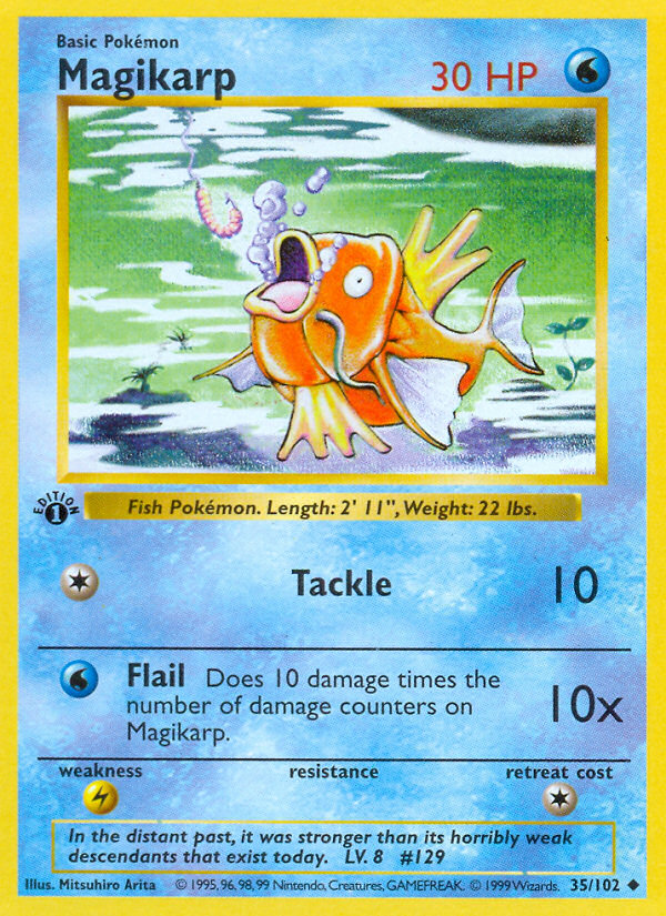 Magikarp — Base #035 / 102