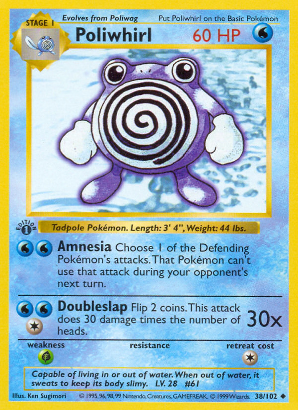 Poliwhirl — Base #038 / 102