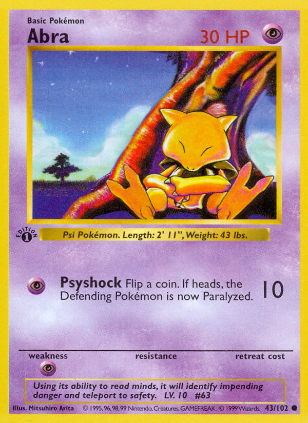 Abra — Base #043 / 102