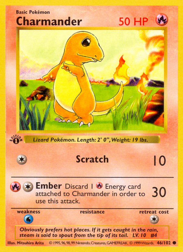 Charmander — Base #046 / 102