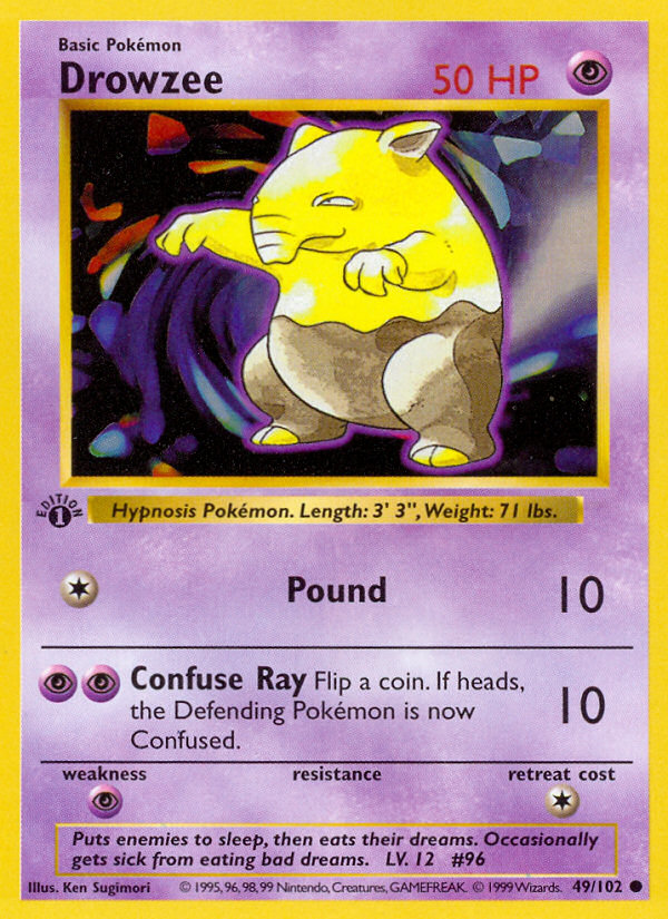 Drowzee — Base #049 / 102