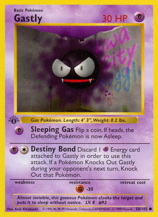 Gastly — Base #050 / 102
