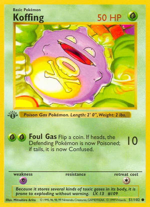 Koffing — Base #051 / 102
