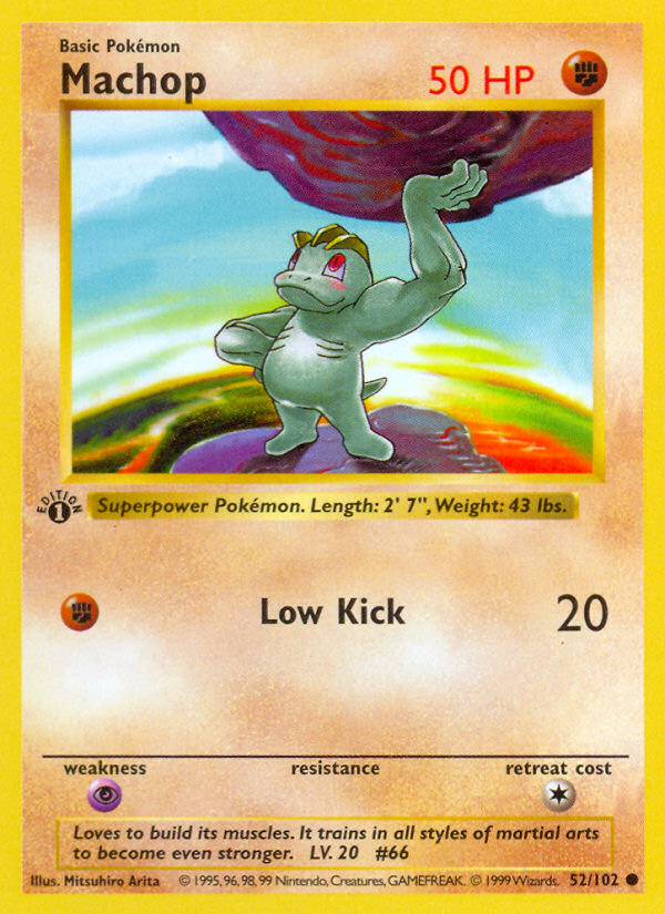 Machop — Base #052 / 102