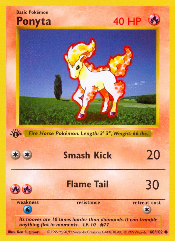 Ponyta — Base #060 / 102