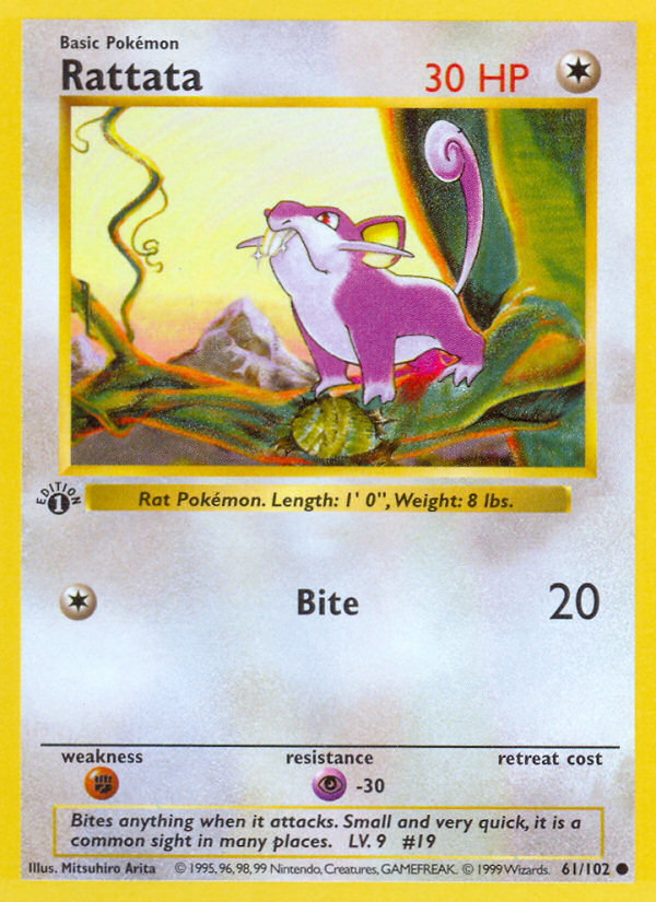 Rattata — Base #061 / 102