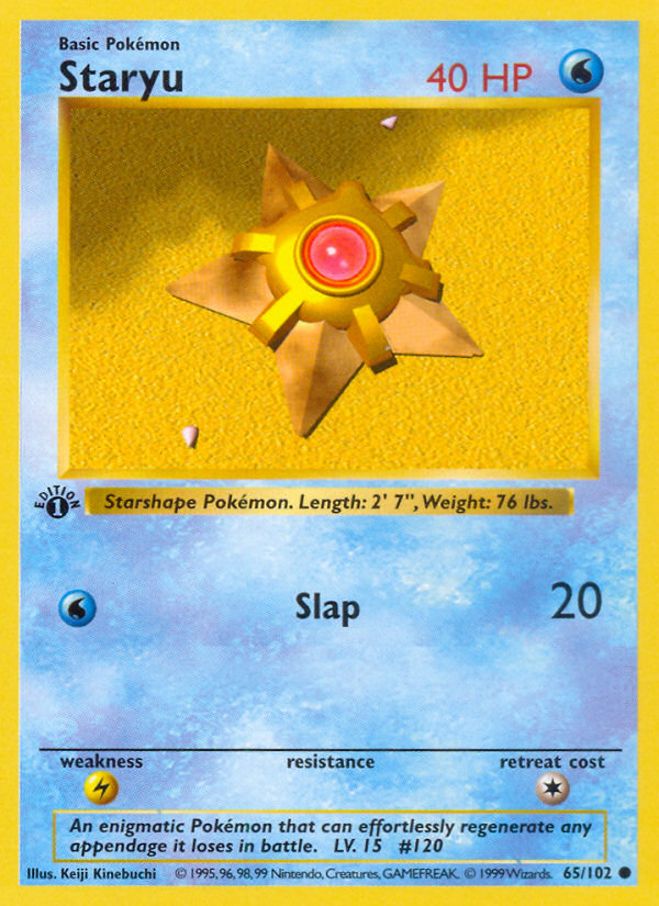 Staryu — Base #065 / 102