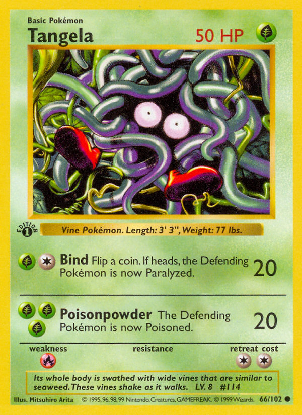 Tangela — Base #066 / 102