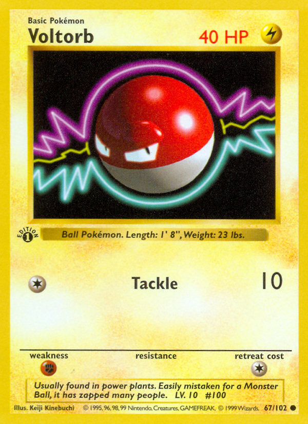 Voltorb — Base #067 / 102