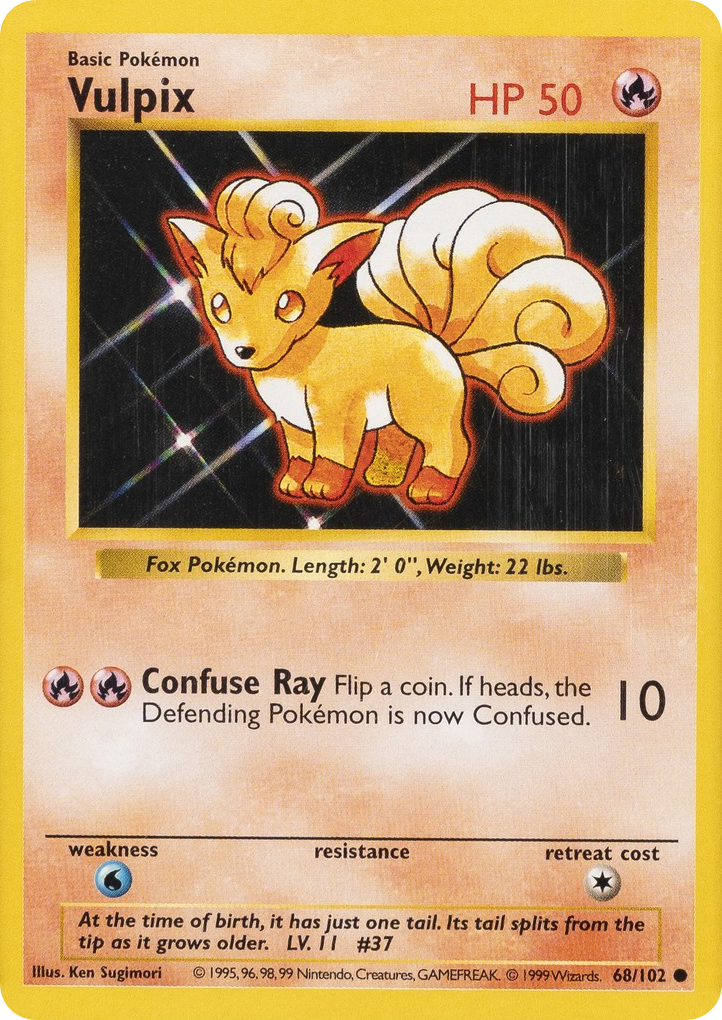 Vulpix — Base #068 / 102