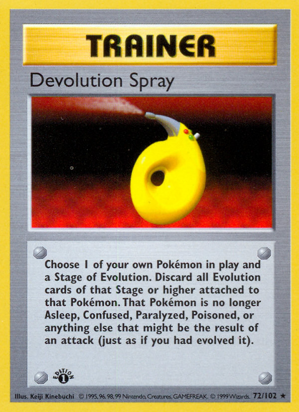 Devolution Spray — Base #072 / 102