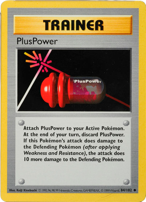 PlusPower — Base #084 / 102