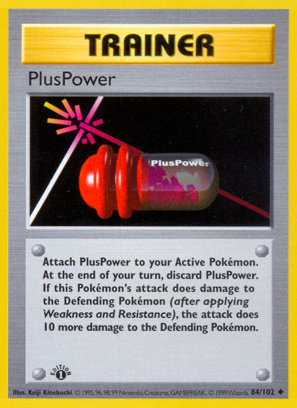 PlusPower — Base #084 / 102