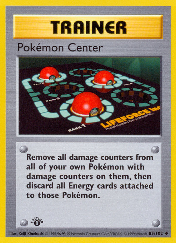 Pokémon Center — Base #085 / 102