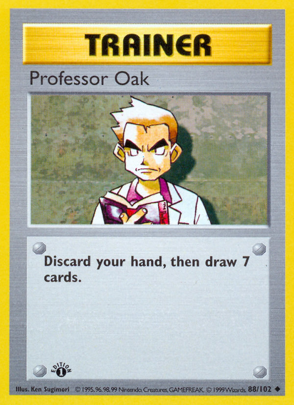 Professor Oak — Base #088 / 102
