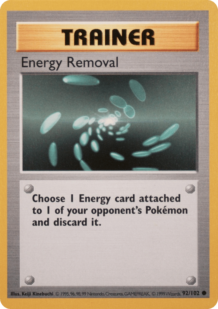 Energy Removal — Base #092 / 102