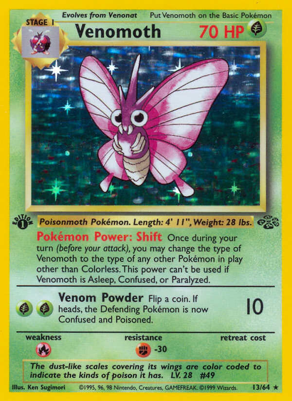 Venomoth — Jungle #013 / 64