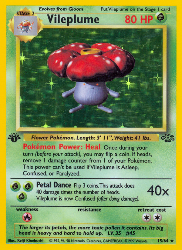 Vileplume — Jungle #015 / 64