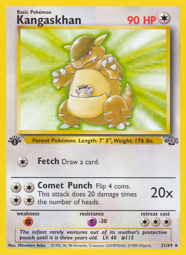 Kangaskhan — Jungle #021 / 64