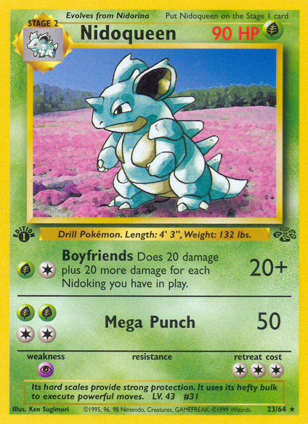 Nidoqueen — Jungle #023 / 64