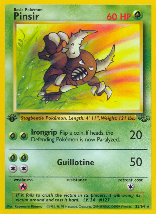 Pinsir — Jungle #025 / 64