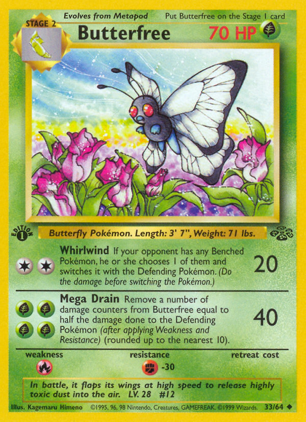 Butterfree — Jungle #033 / 64