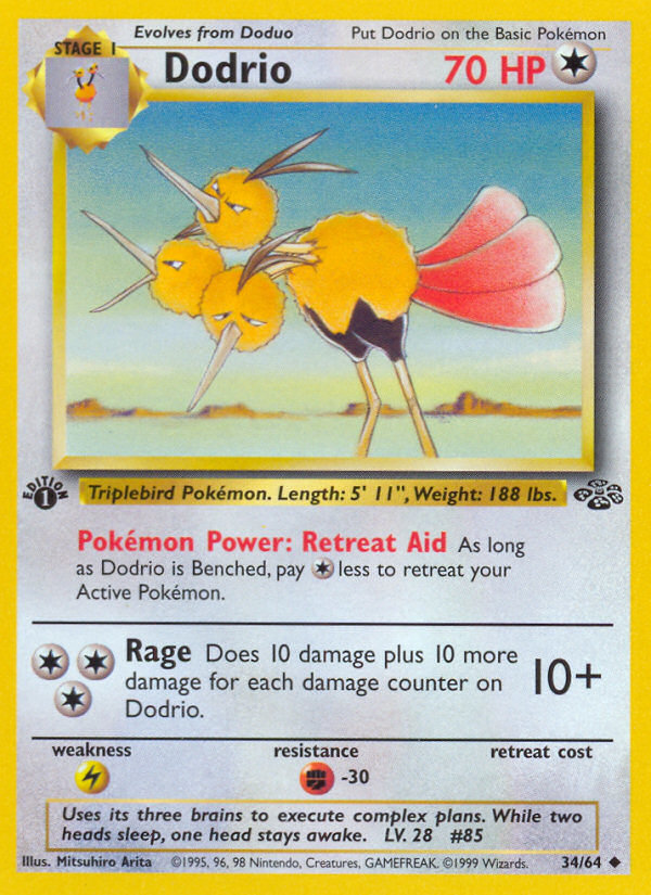 Dodrio — Jungle #034 / 64