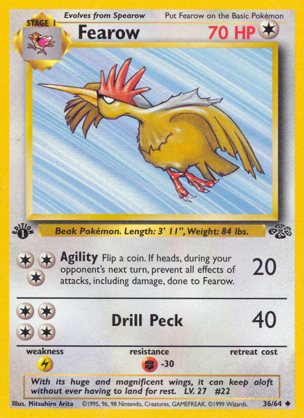 Fearow — Jungle #036 / 64