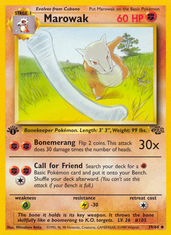 Marowak — Jungle #039 / 64