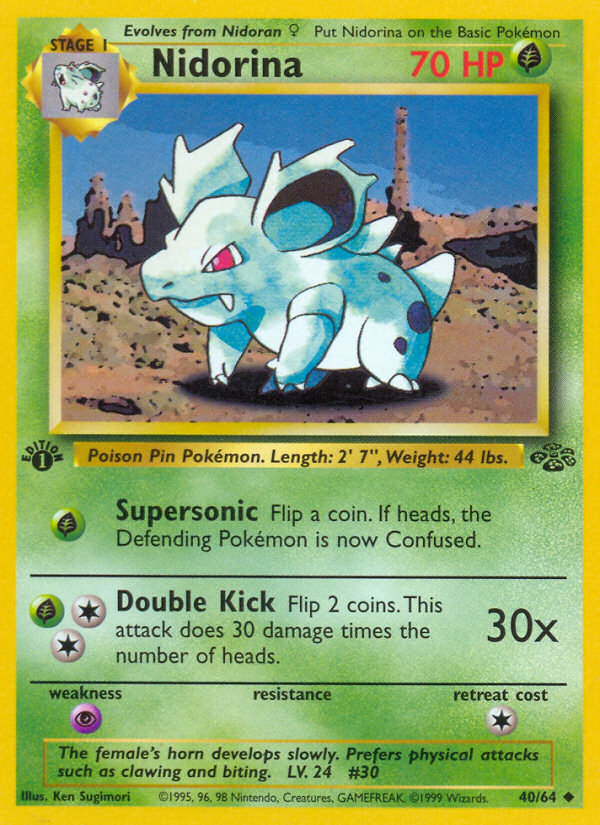 Nidorina — Jungle #040 / 64