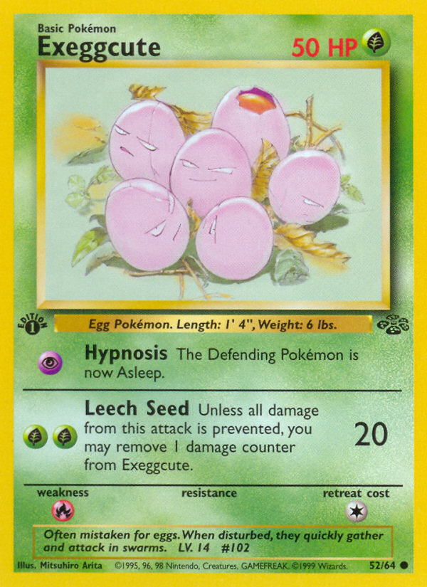 Exeggcute — Jungle #052 / 64