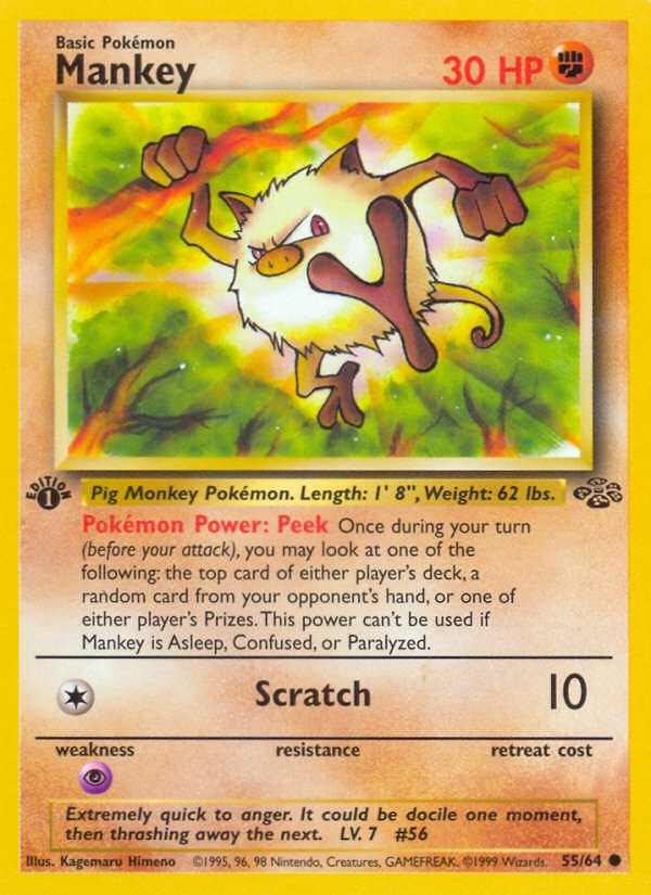 Mankey — Jungle #055 / 64