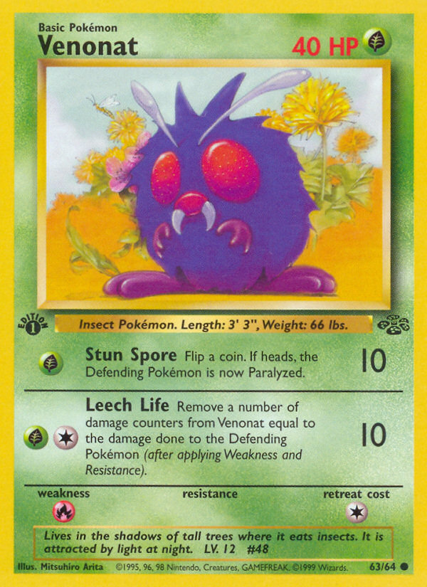 Venonat — Jungle #063 / 64