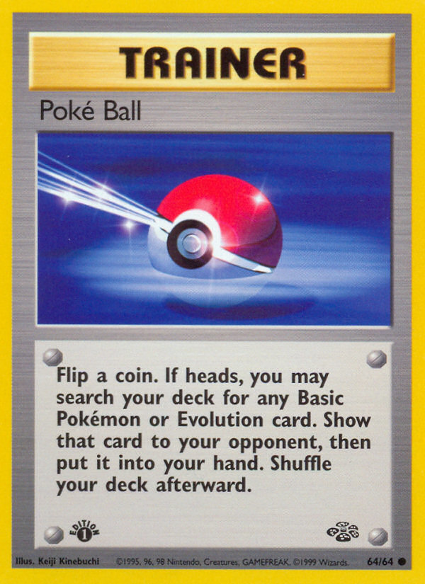 Poké Ball — Jungle #064 / 64