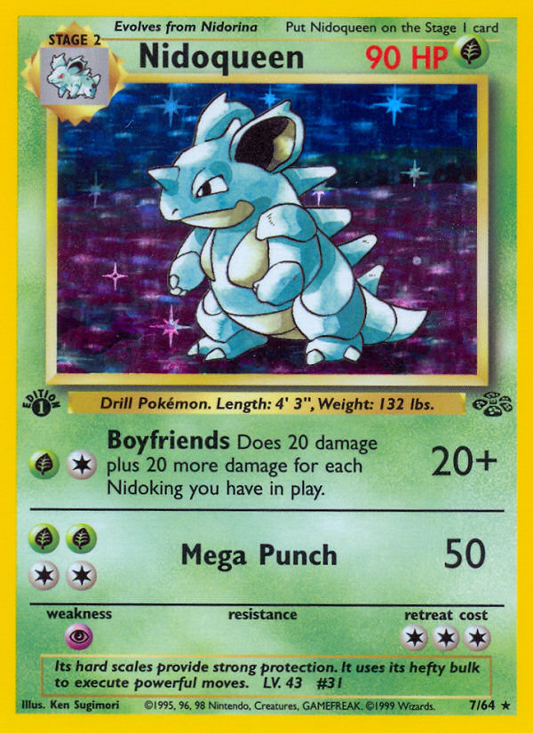Nidoqueen — Jungle #007 / 64