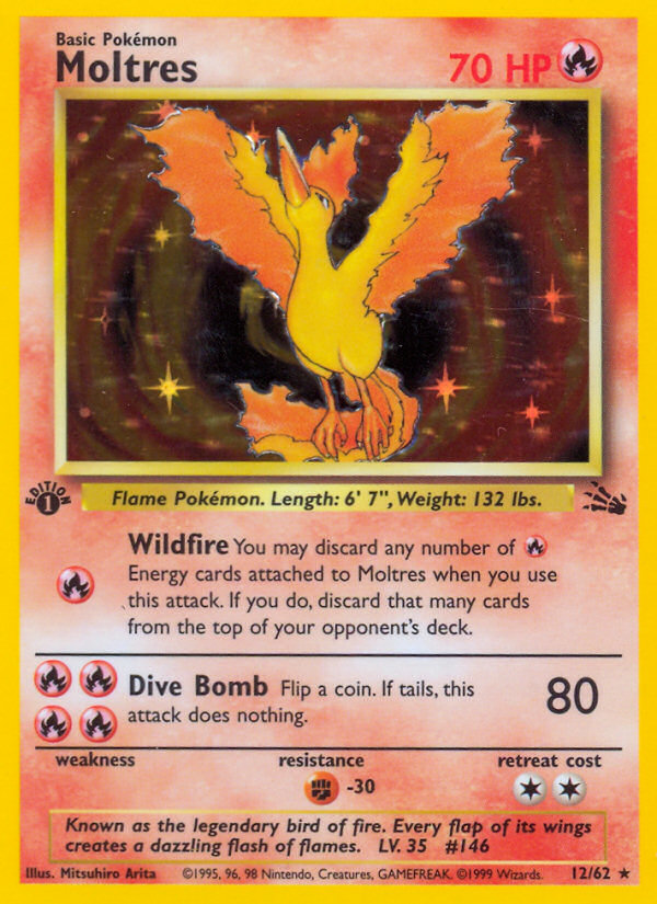 Moltres — Fossil #012 / 62