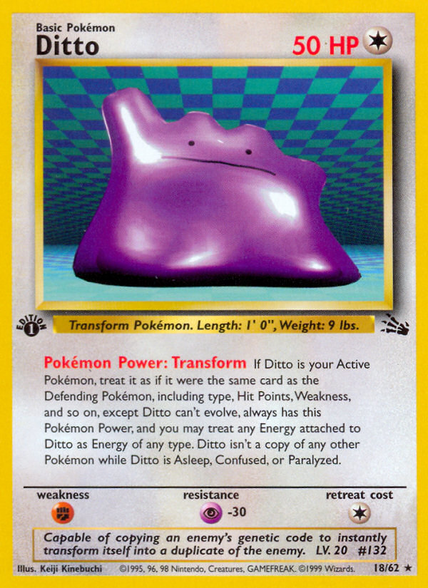 Ditto — Fossil #018 / 62