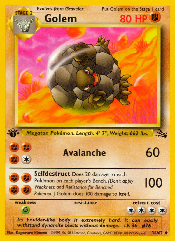 Golem — Fossil #036 / 62