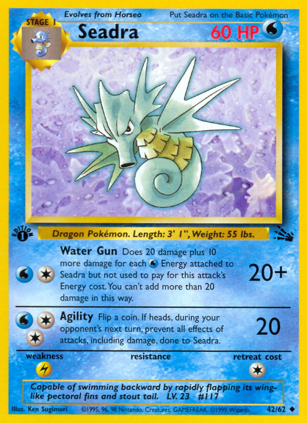 Seadra — Fossil #042 / 62