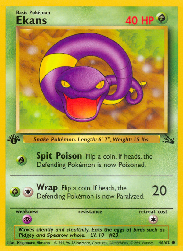 Ekans — Fossil #046 / 62