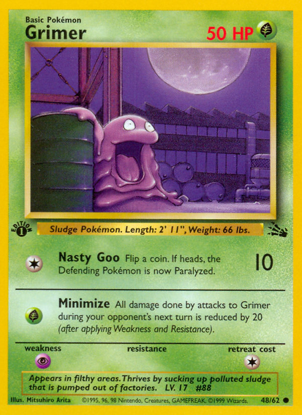 Grimer — Fossil #048 / 62