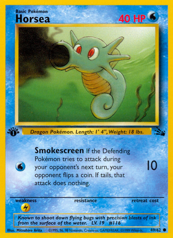 Horsea — Fossil #049 / 62