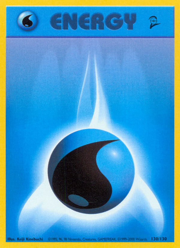 Water Energy — Base Set 2 #130 / 130