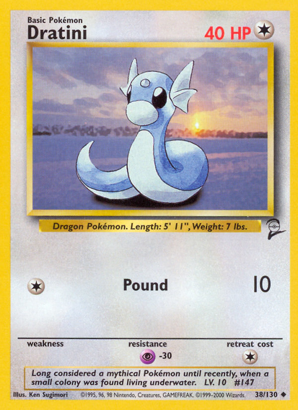 Dratini — Base Set 2 #038 / 130