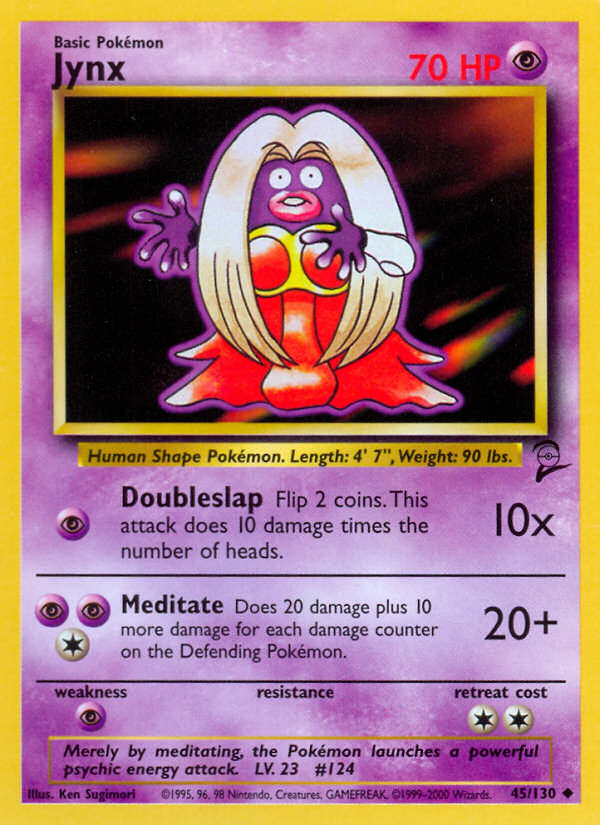 Jynx — Base Set 2 #045 / 130