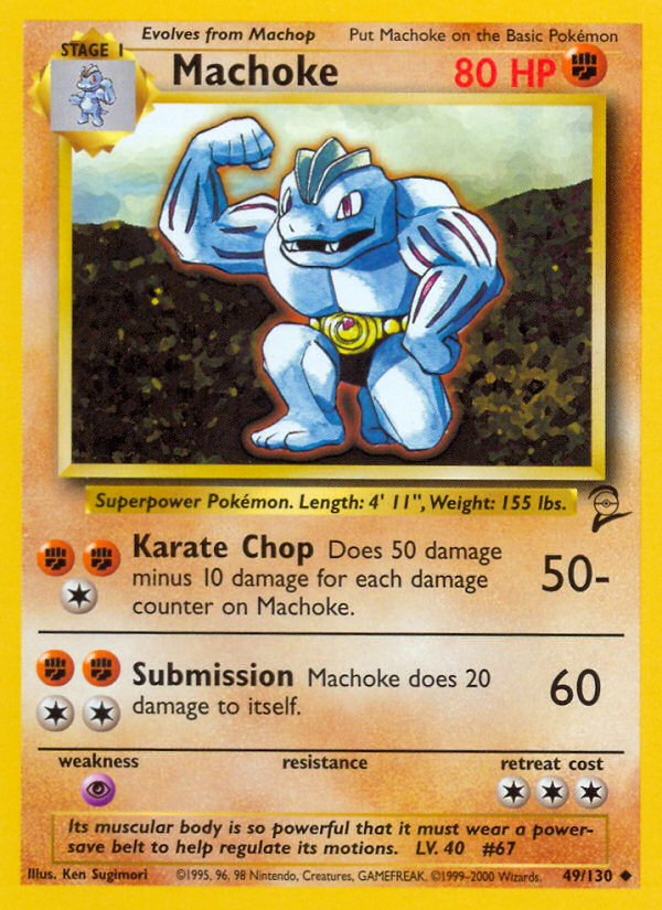 Machoke — Base Set 2 #049 / 130
